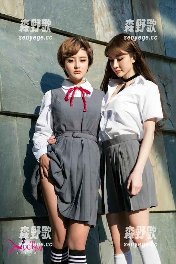 UGirls尤果网 - 李颜儿的短裙合集，这搭配也是没sei了