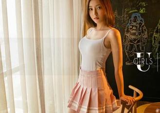 UGirls尤果网 – 透着一丝banter的禅叽zankii清纯套图，真是耐人寻味！