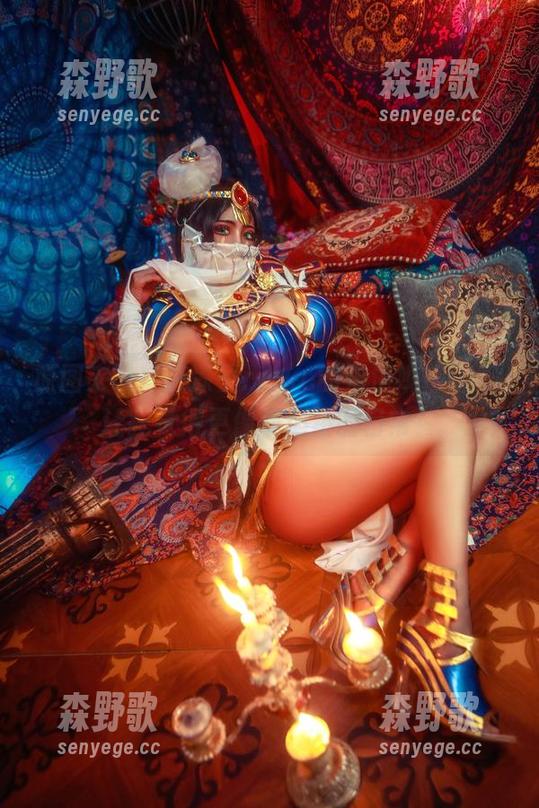 原图来了！凉凉子rioko的布洛妮娅OL，让我觉得更像是追星的日常！