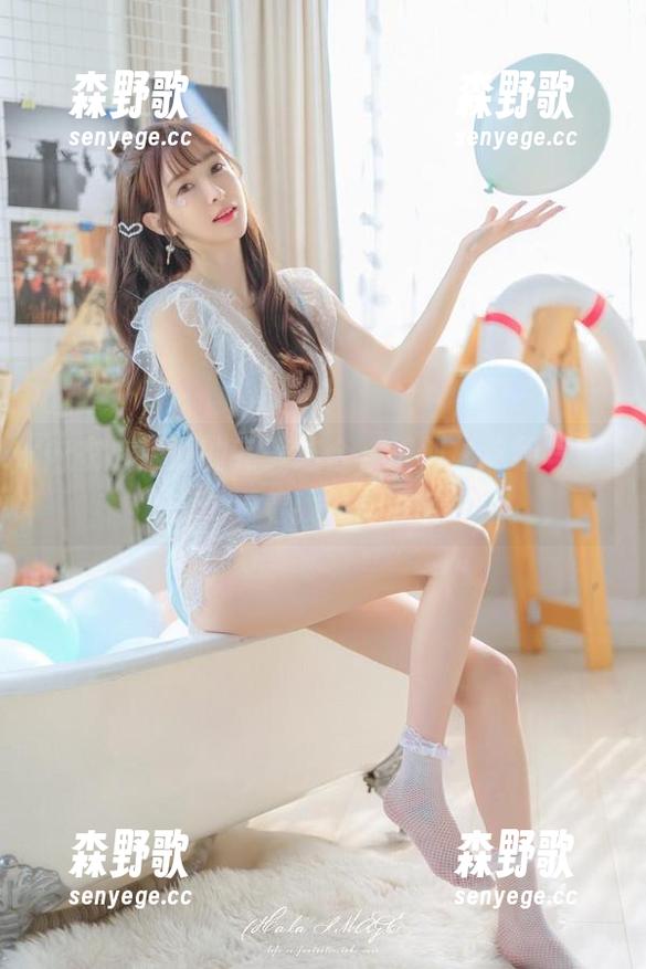 内衣与资源的完美结合，王羽杉这组写真词挑逗着我的想象力！