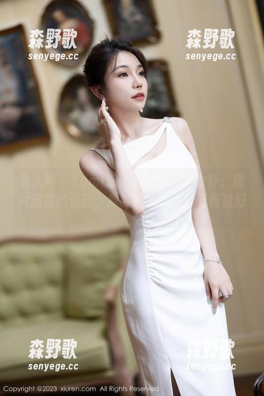 秀人网 - Yomi悠蜜作品中的小女仆：图片流露的俏皮，我的心啊，不知若何说好。