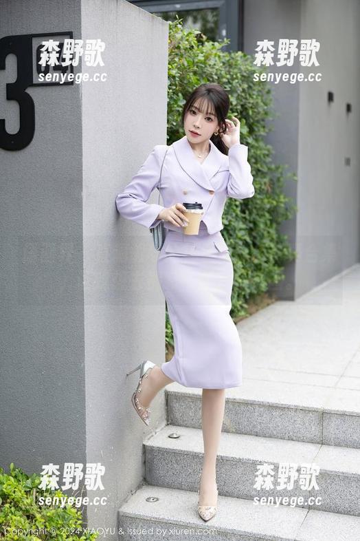 语画界 - 直逼眼球的林星阑粉色写真合集，让我想去拥有一整片桃花园。